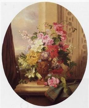 unknow artist Floral, beautiful classical still life of flowers 019 China oil painting art